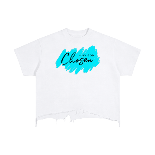 Chosen™ Distressed Hem Statement Tee