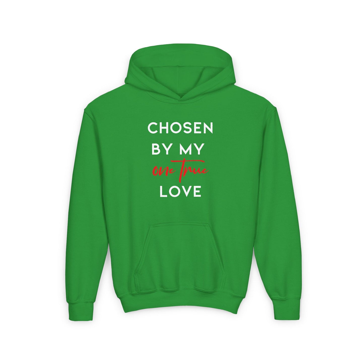 Chosen Youth Hoodie Sweatshirt (White Wording)