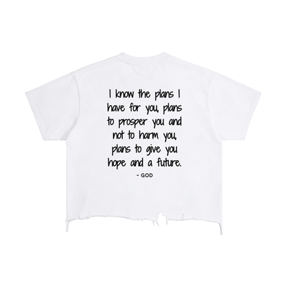 Chosen™ Distressed Hem Statement Tee