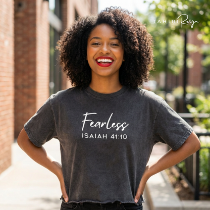 Fearless™ Scripture Statement Tee (Isaiah 41:10)