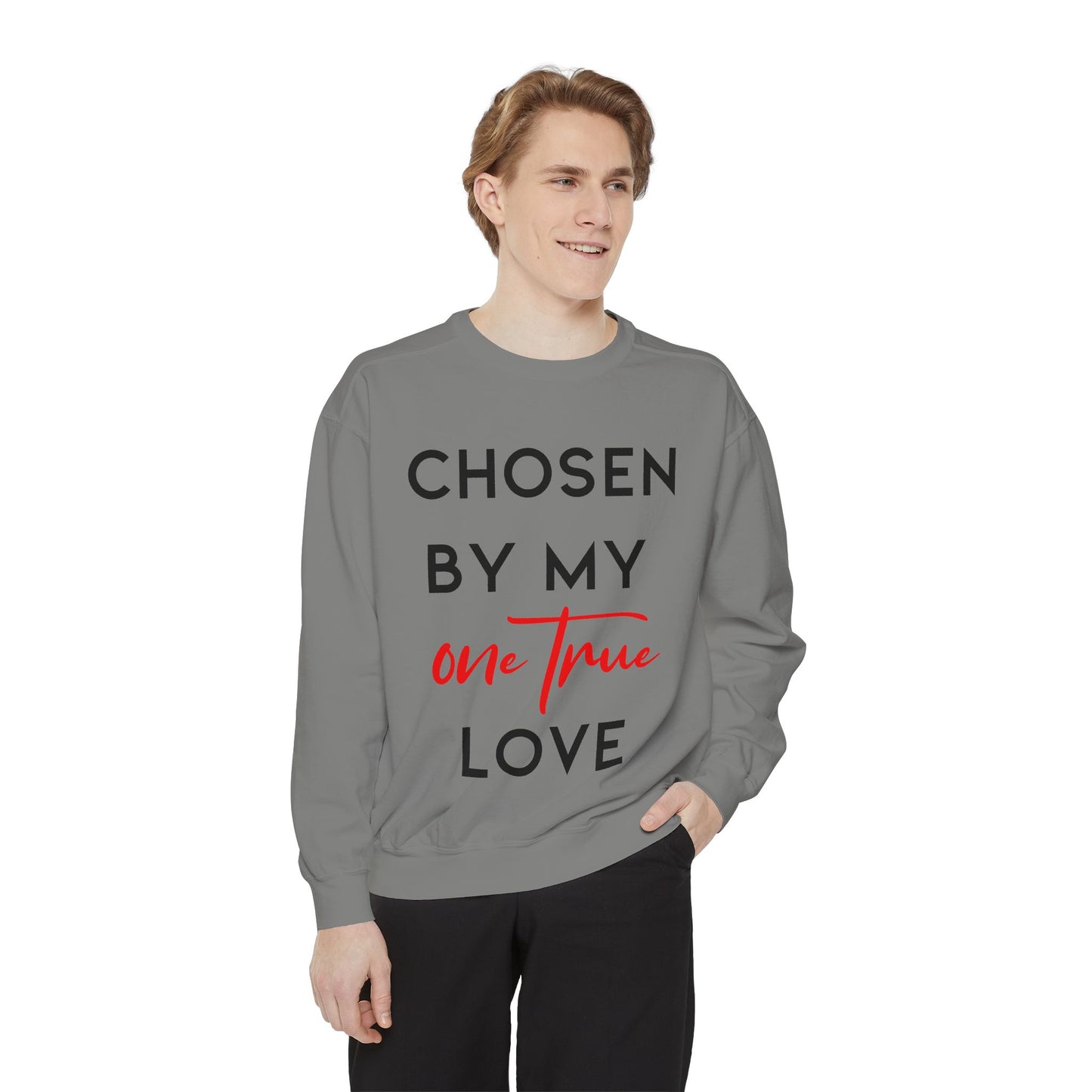 Chosen Unisex Garment-Dyed Sweatshirt