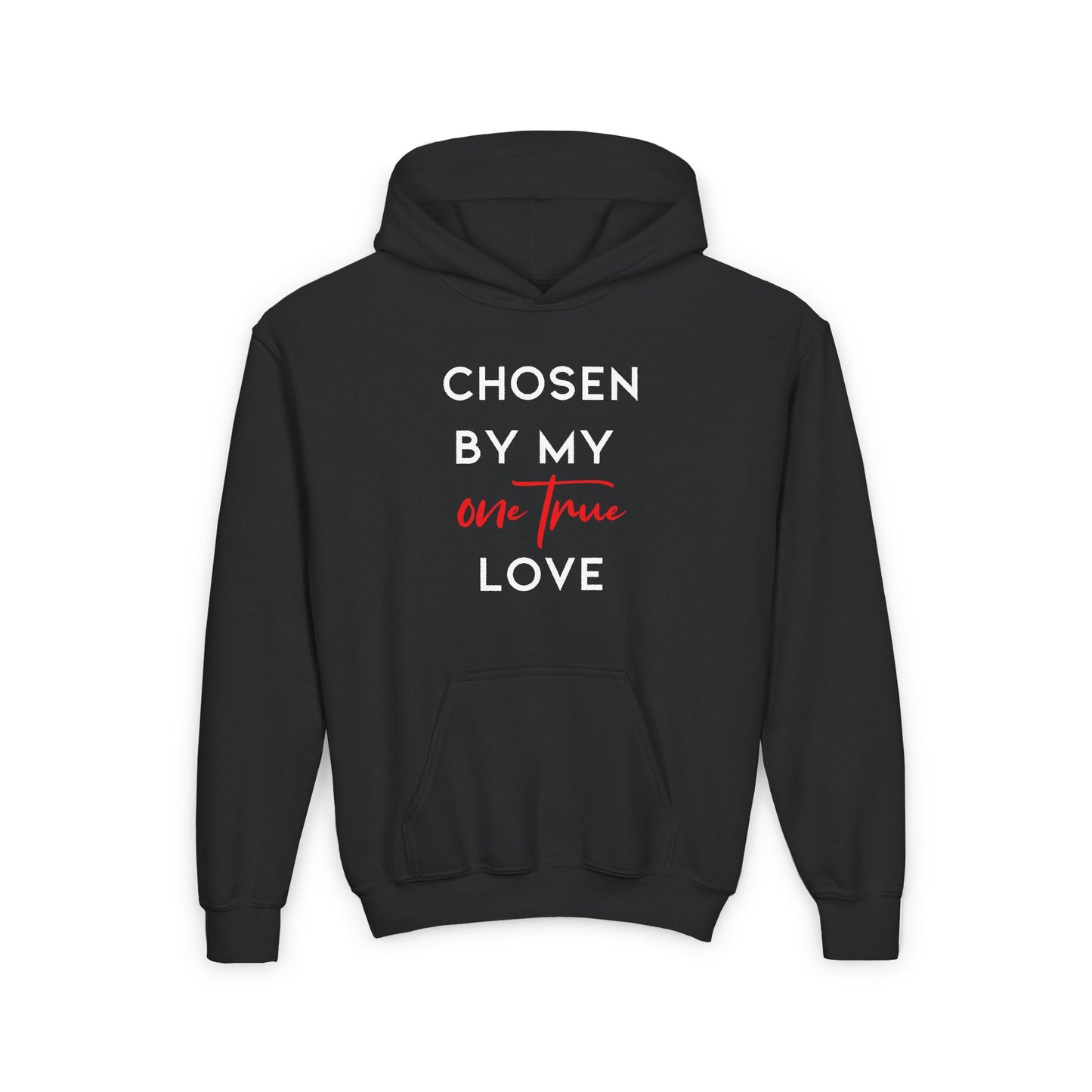 Chosen Youth Hoodie Sweatshirt (White Wording)