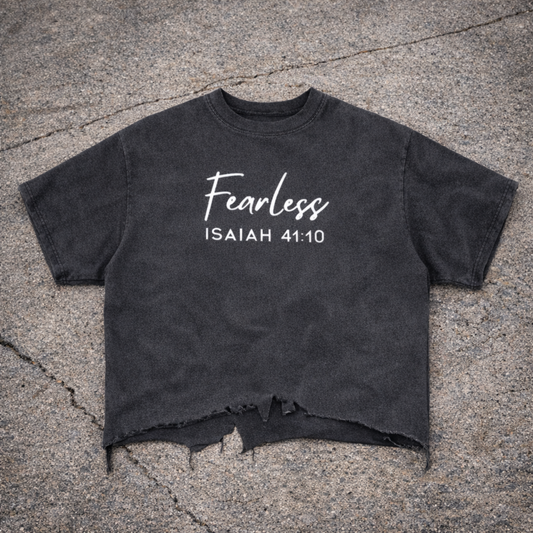 Fearless™ Scripture Statement Tee (Isaiah 41:10)
