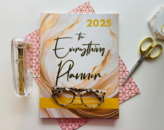 The Everything Planner 2025 (Gold) Hardcover