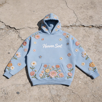 Heaven Sent™ Floral Hoodie