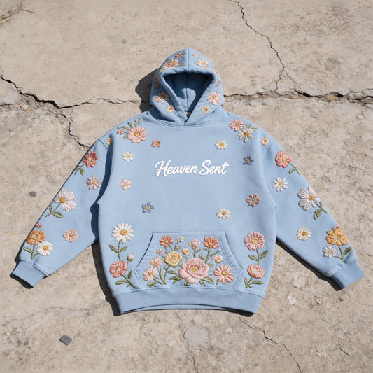 Heaven Sent™ Floral Hoodie