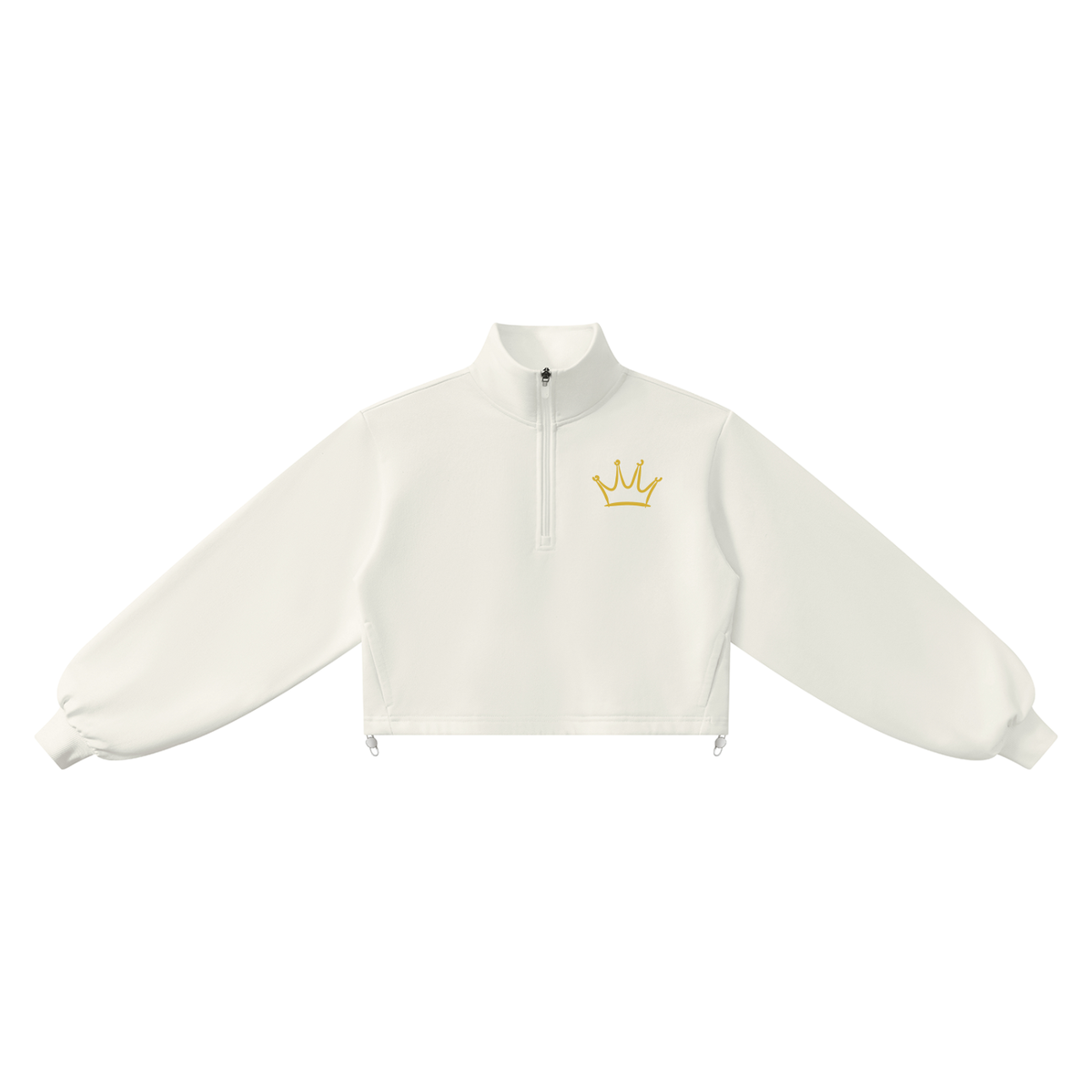 Chosen to Reign™ | Luxe Cropped Lounge Set IVORY