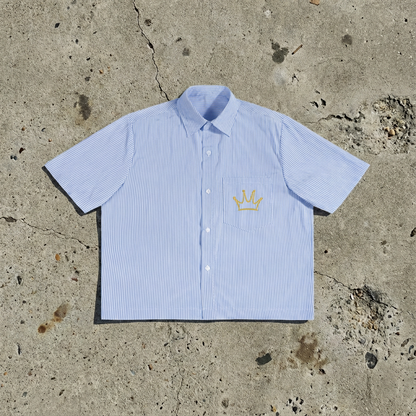 Chosen™ Vertical Stripe Boxy Shirt
