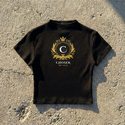 Chosen™ Crest Mock Neck Tee